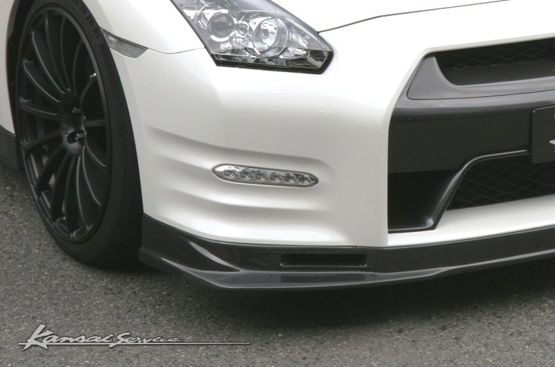 Kansai Service Carbon Front Grille for R35 Nissan GT-R - GT-RR