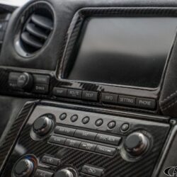 GT-RR Carbon Fiber A/C Vent Surround 4pc Set for 2009-16 Nissan GT