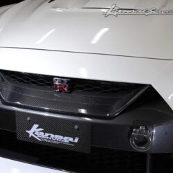 Kansai Service Carbon Front Grille for EBA R35 Nissan GT-R - GT-RR