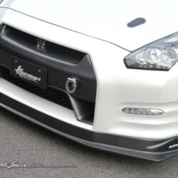 Kansai Service Carbon Fiber Front Lip Spoiler for 2009-16