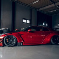 Liberty Walk LB-WORKS Type-II Front Canards for R35 Nissan GT-R