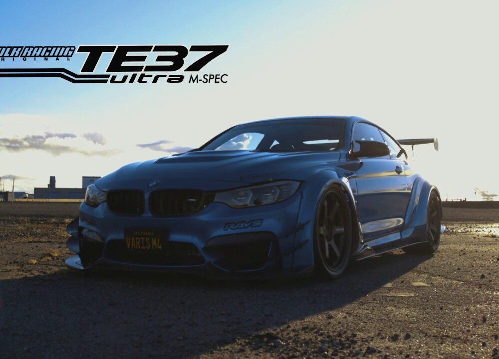 Ultimate R37 Bulletproof Exclusive Volk Racing TE37 Ultra M-Spec Wheel Set w/ Center ...