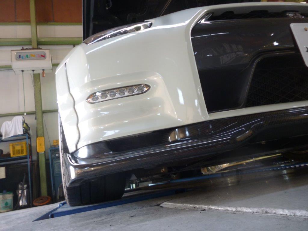 Top Secret Front Diffuser for 2011-16 Nissan GT-R (DBA) [R35] - gt-rr.com