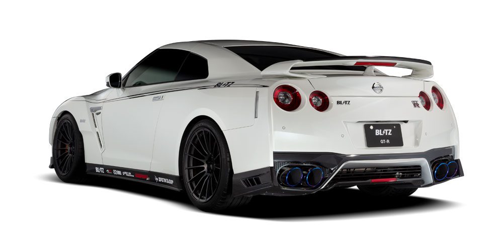 BLITZ AERO SPEED R-Concept Carbon Side Spoilers for R35-EBA Nissan