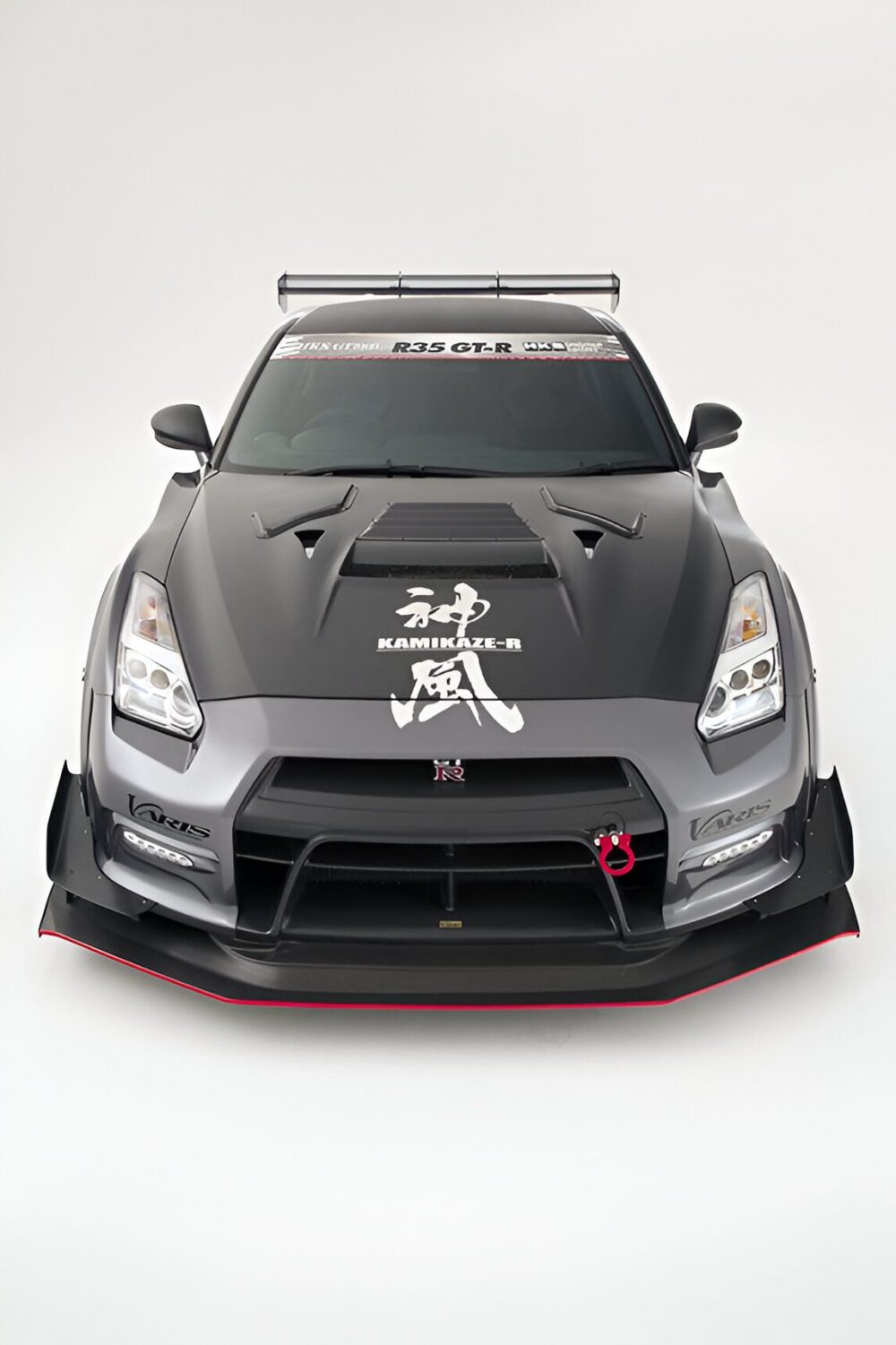 Varis KAMIKAZE-R Super Sonic Ver.2 Cooling Bonnet Hood for CBA-R35
