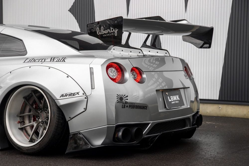 Liberty Walk LB-WORKS Type-I Rear Diffuser for R35 Nissan GT-R