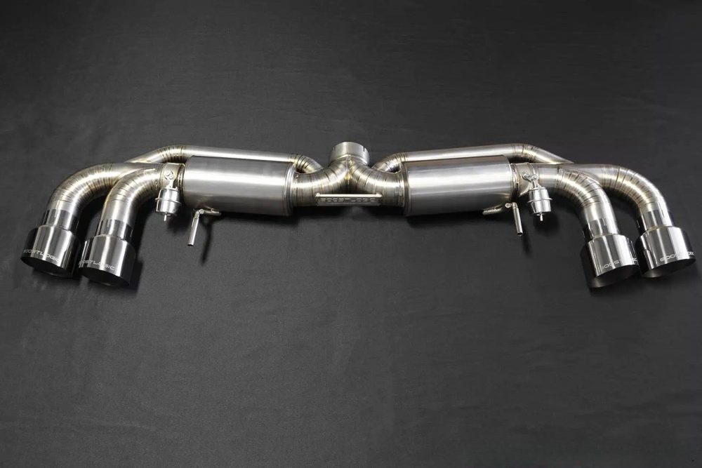 Boost Logic 4-Inch Titanium Exhaust System for R35 Nissan GT-R [BL